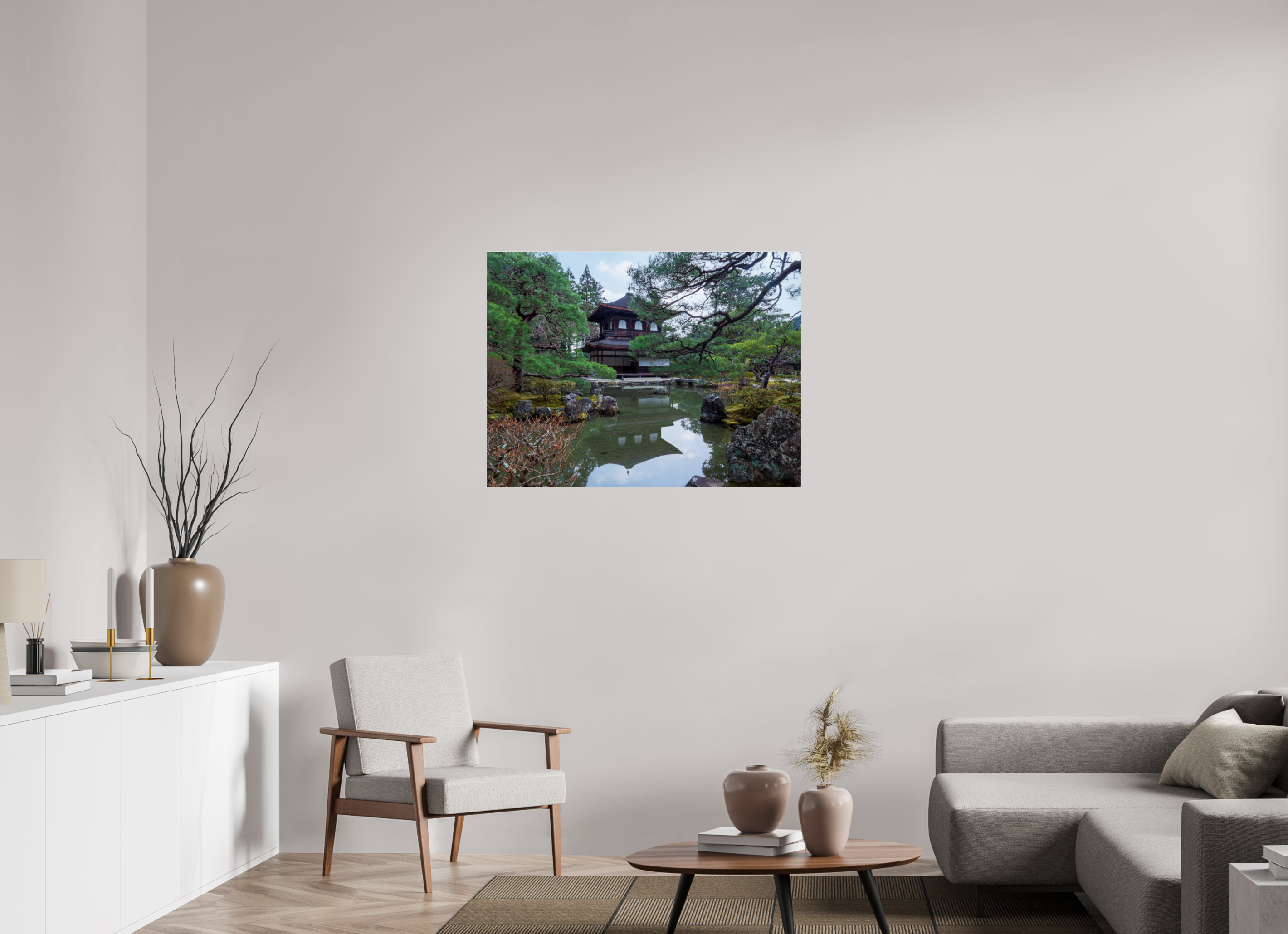 40 x 30″, Photo Print Under Acrylic Glass (0.16") Echoes of Serenity