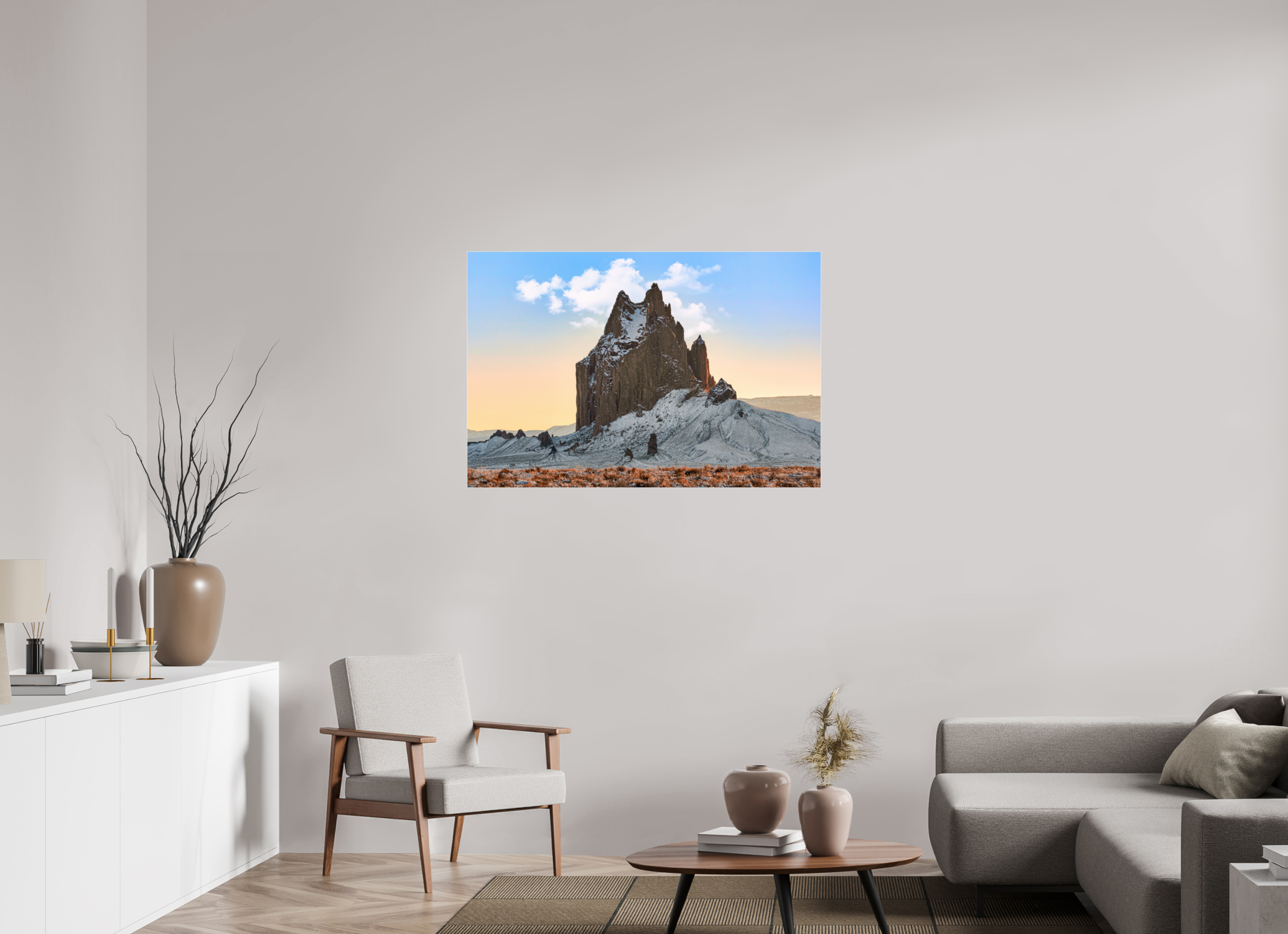 45 x 30″, Photo Print Under Acrylic Glass (0.16") The Rock with Wings